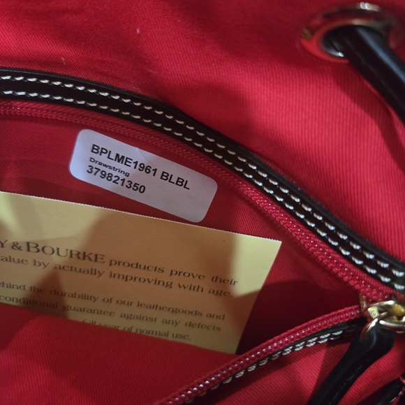 Dooney & Bourke Multicolor Plume Drawstring Bucket Bag - Picture 11 of 11